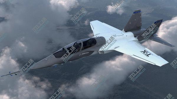 images/goods_img/20210312/3D Boeing T-X Advanced Pilot Training System model/2.jpg